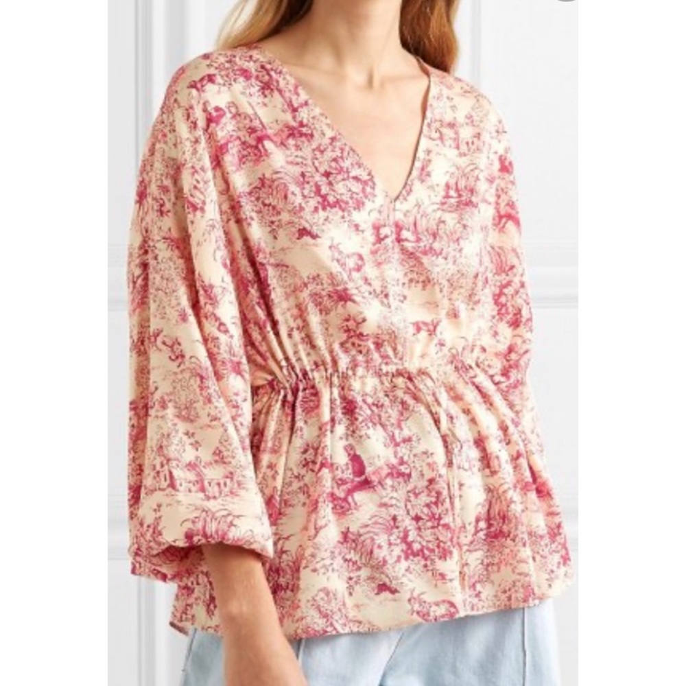 ๐ ELIZABETH AND JAMES Angela Toile Blouse - Picture 3 of 13